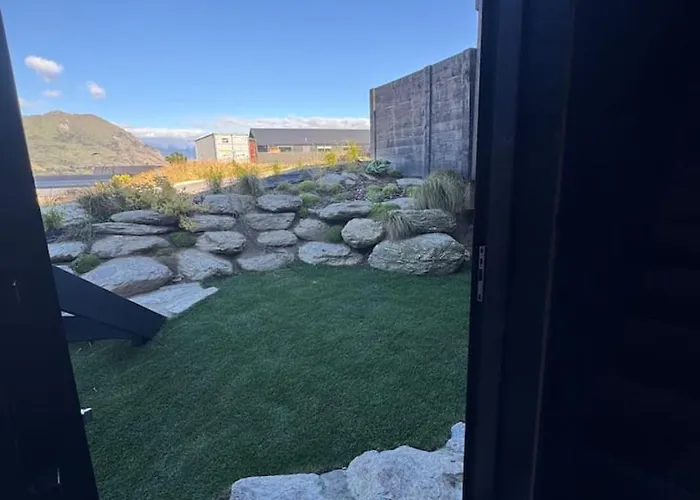 Architectural Lake-view Home, Blue Velvet